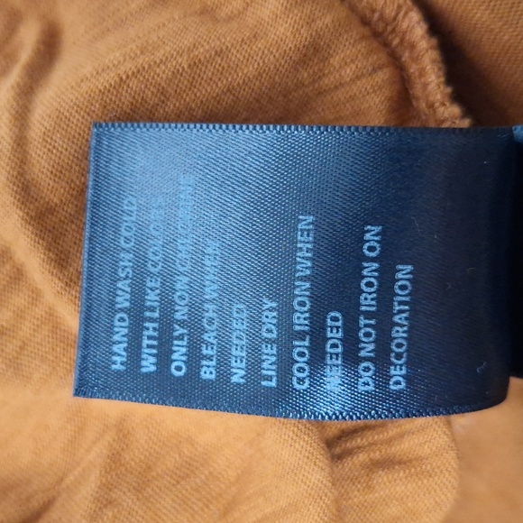 Shyanne Pecan Brown Embellished Western Equestrian Front Tie Tassel Top Size XL - Picture 10 of 12